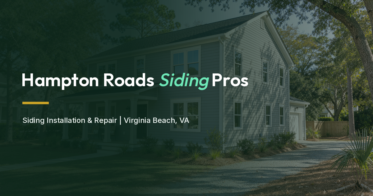 Hampton Roads Siding Pros - Business Photo