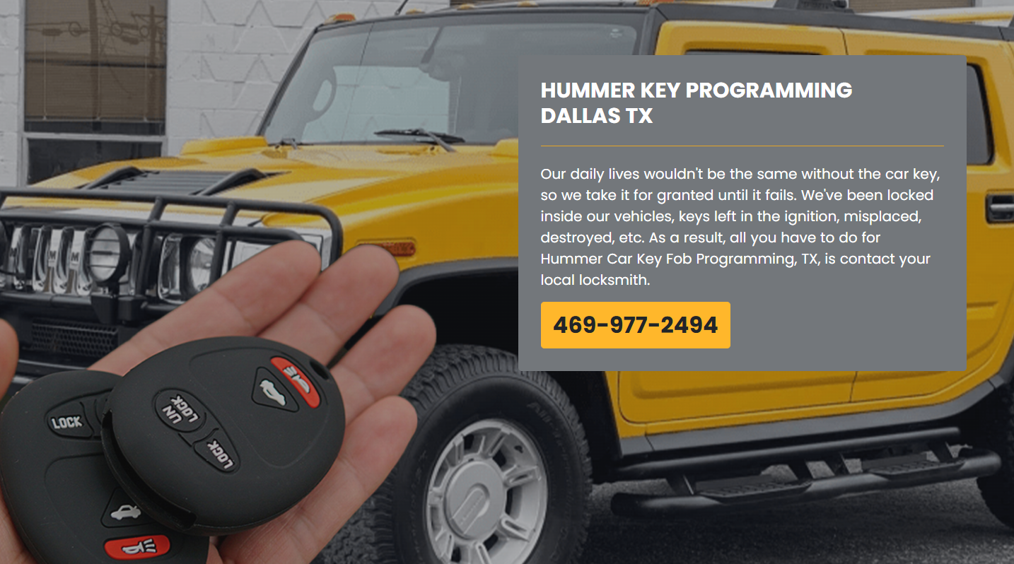 Hummer Key Programming - Business Photo