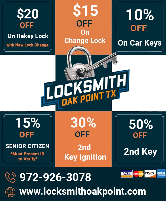 Locksmith Oak Point TX - Logo