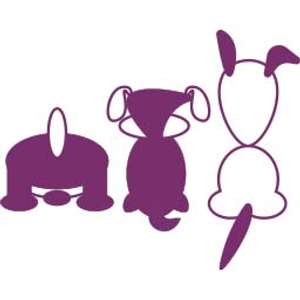 Wiggly Tails Dog Rescue - Logo