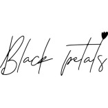 Black Petals Flowers - Logo