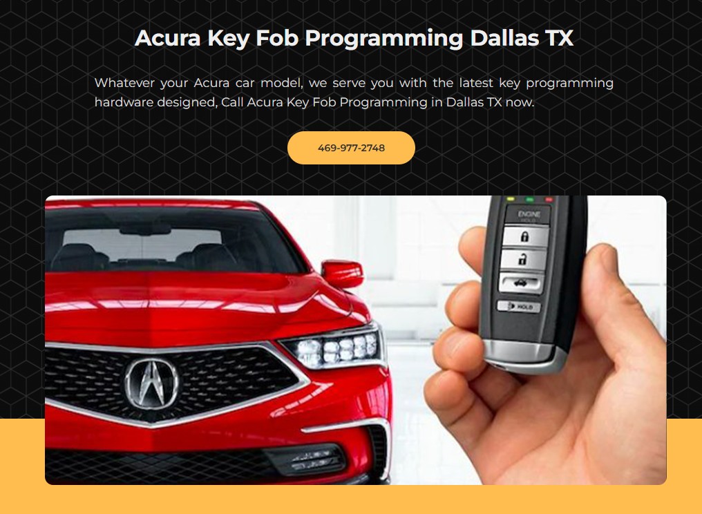 Acura Key Programming - Business Photo