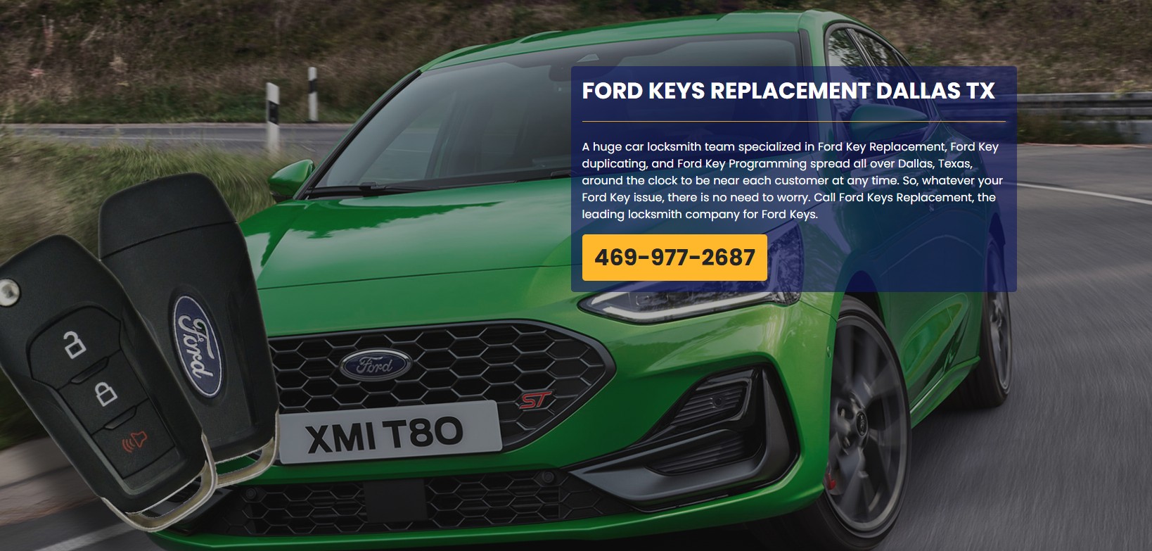 Ford Keys Replacement - Business Photo