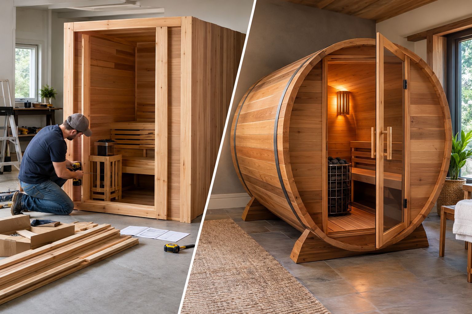 Northern Lights Cedar Barrel Saunas - Business Photo