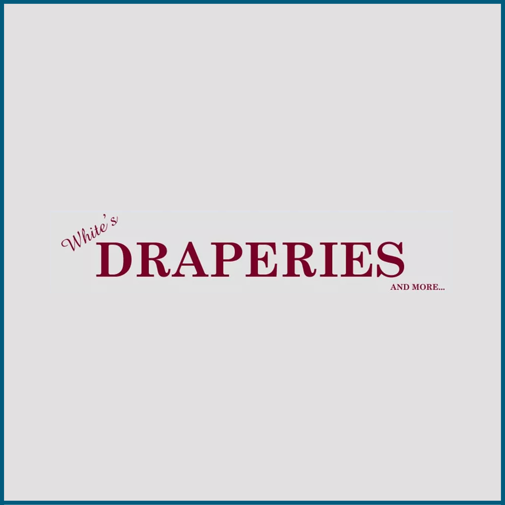 White's Draperies and More - Logo