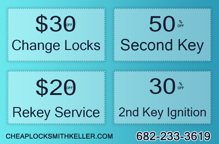 Cheap Locksmith Keller - Logo