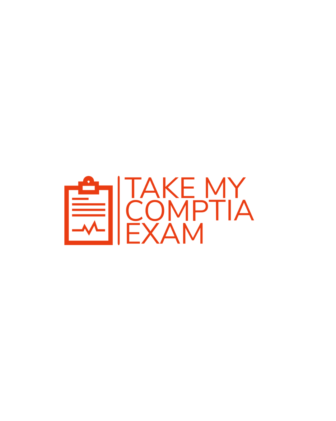 Takemycomptiaexam - Logo