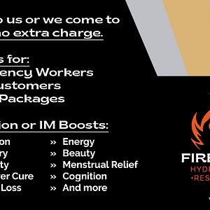 Fire IV, Hydrate & Restore - Logo