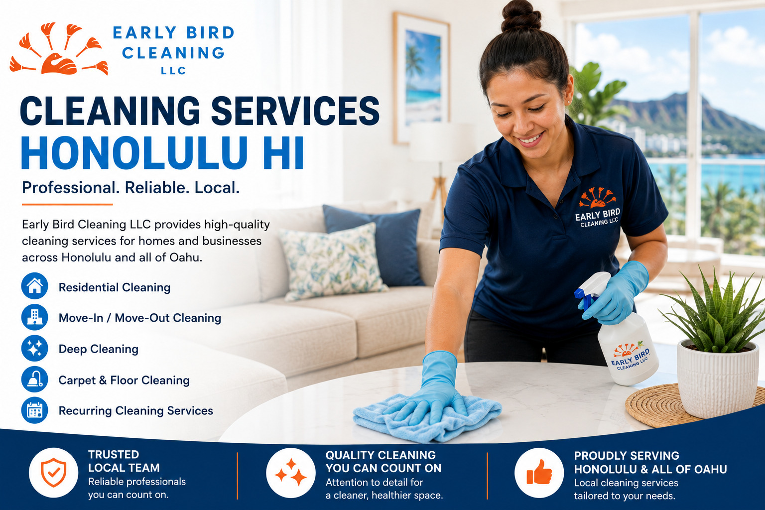 Early Bird Cleaning LLC - Business Photo