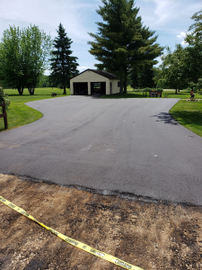 M and S construction Asphalt Paving - Logo