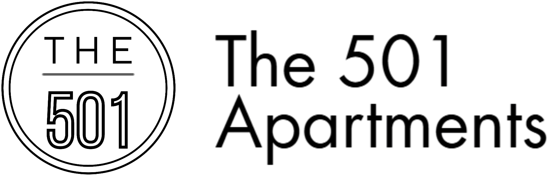 The 501 Apartments - Logo
