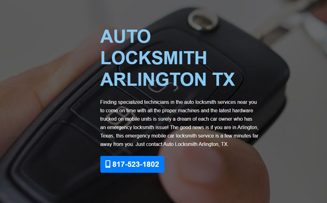 Auto Locksmith Arlington - Business Photo