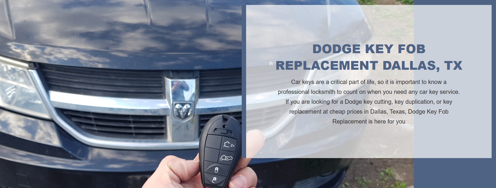 Dodge Key Replacement - Business Photo