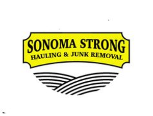 Sonoma Strong Hauling & Junk Removal - Logo