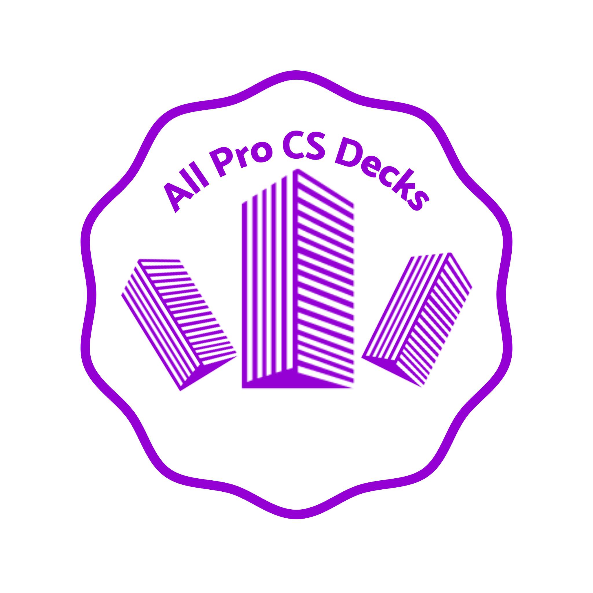 All Pro CS Decks - Logo