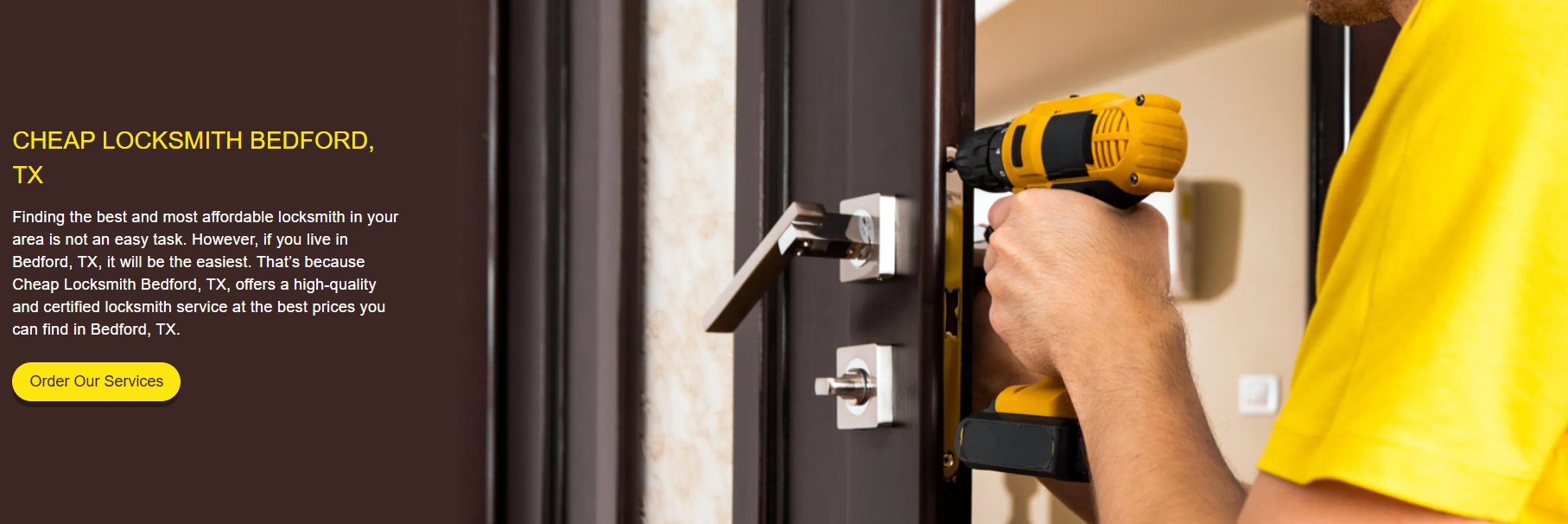 Cheap Locksmith Bedford - Business Photo