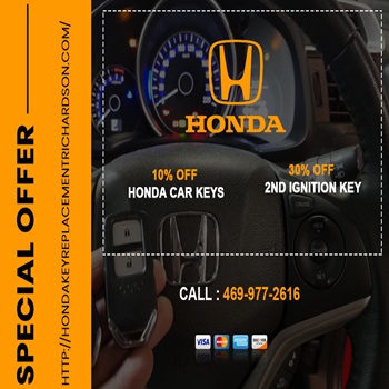 Honda Key Replacement Richardson - Logo