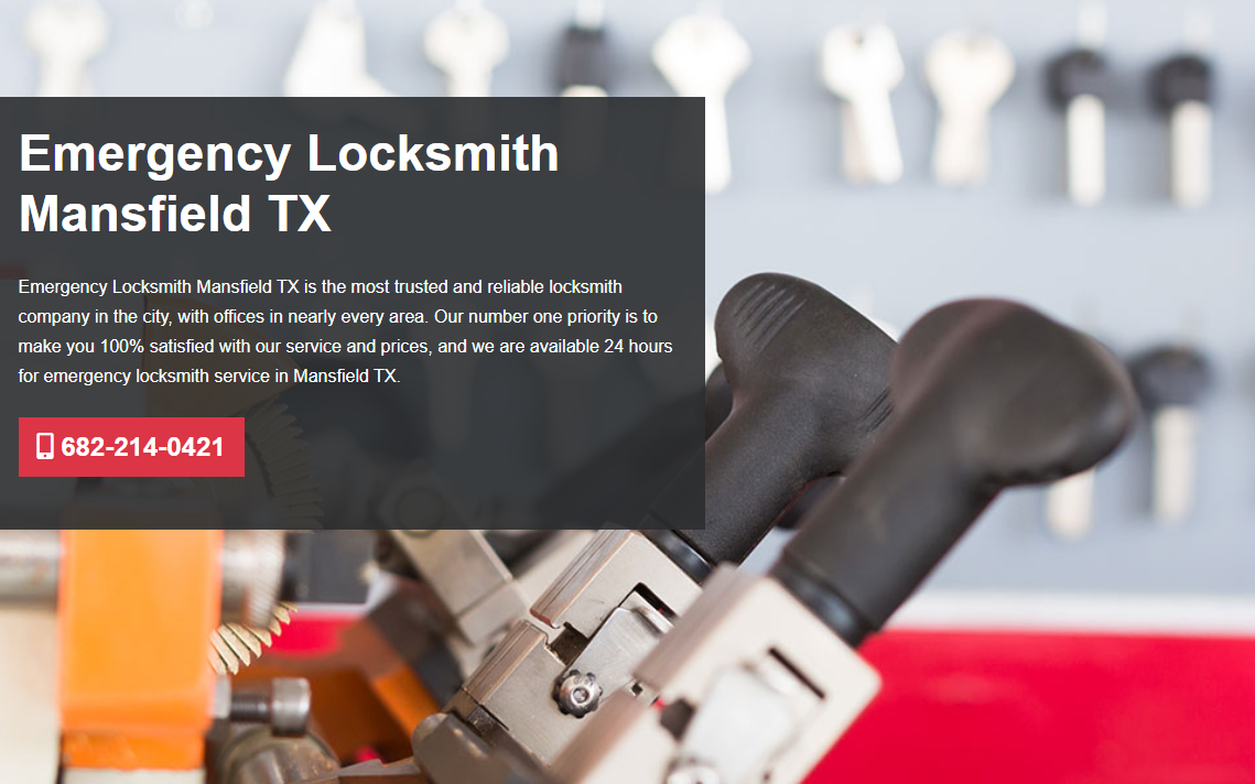 Emergency Locksmith Mansfield - Business Photo