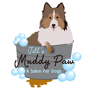 The Muddy Paw Dog Grooming & Bathing - Logo