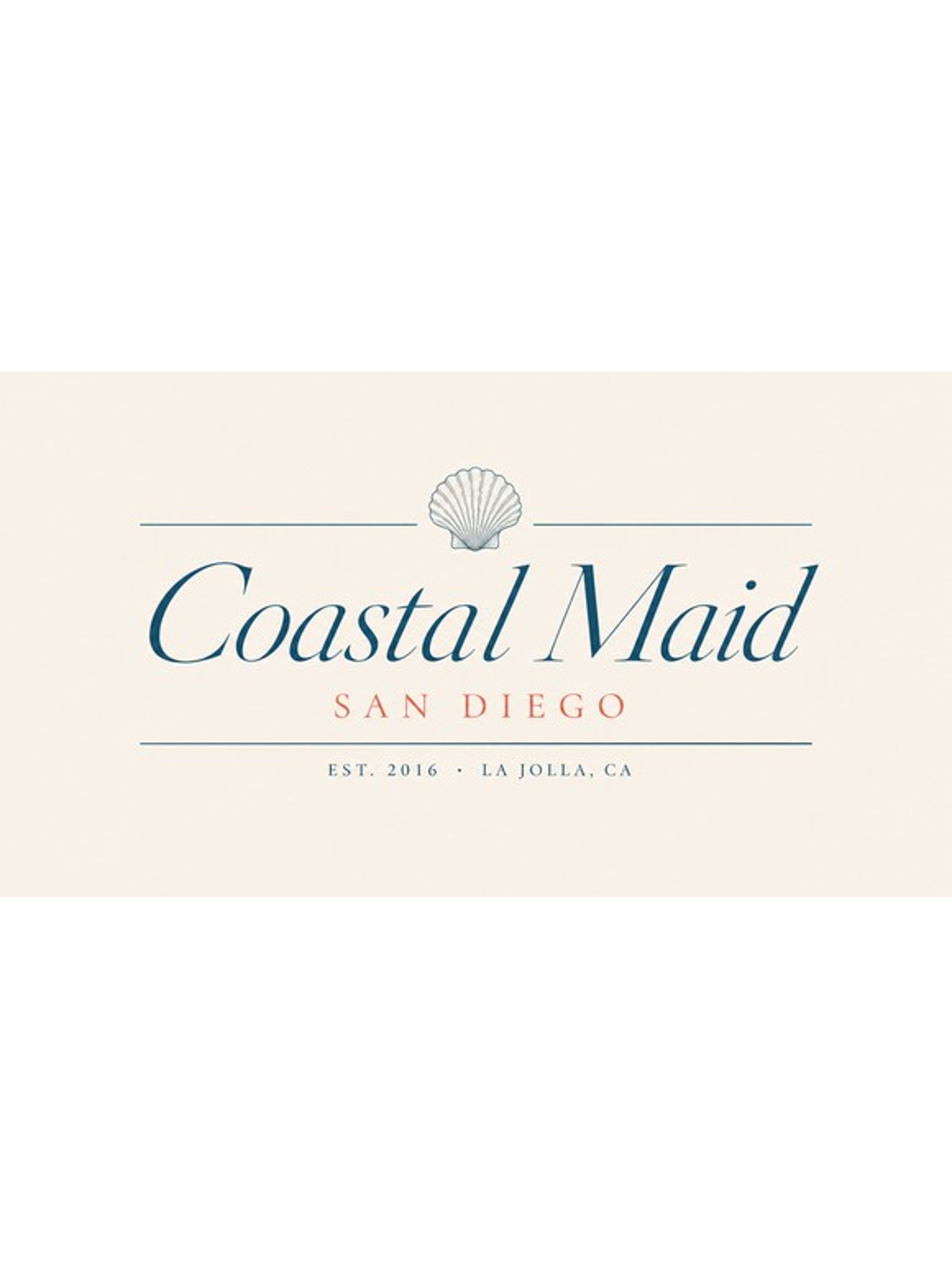 Coastal Maid San Diego Cleaning Services - Logo