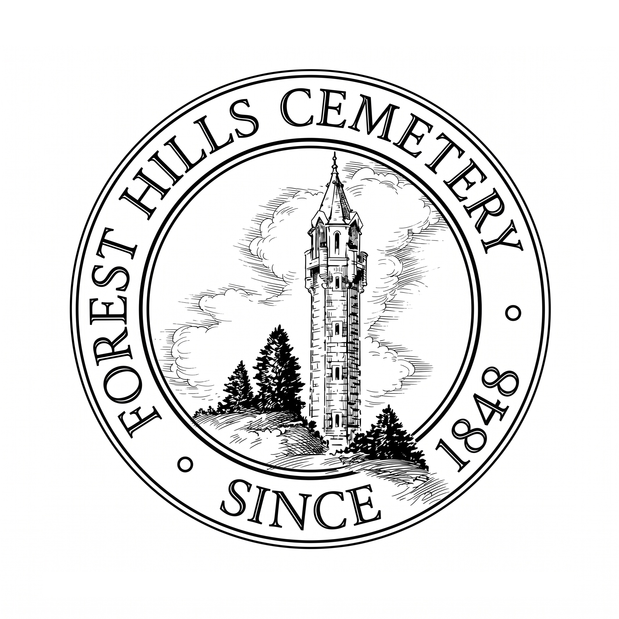 Forest Hills Cemetery - Logo