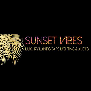 Sunset Vibes Luxury Landscape Lighting and Audio - Logo
