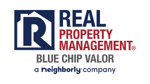 Real Property Management Blue Chip Valor - Logo