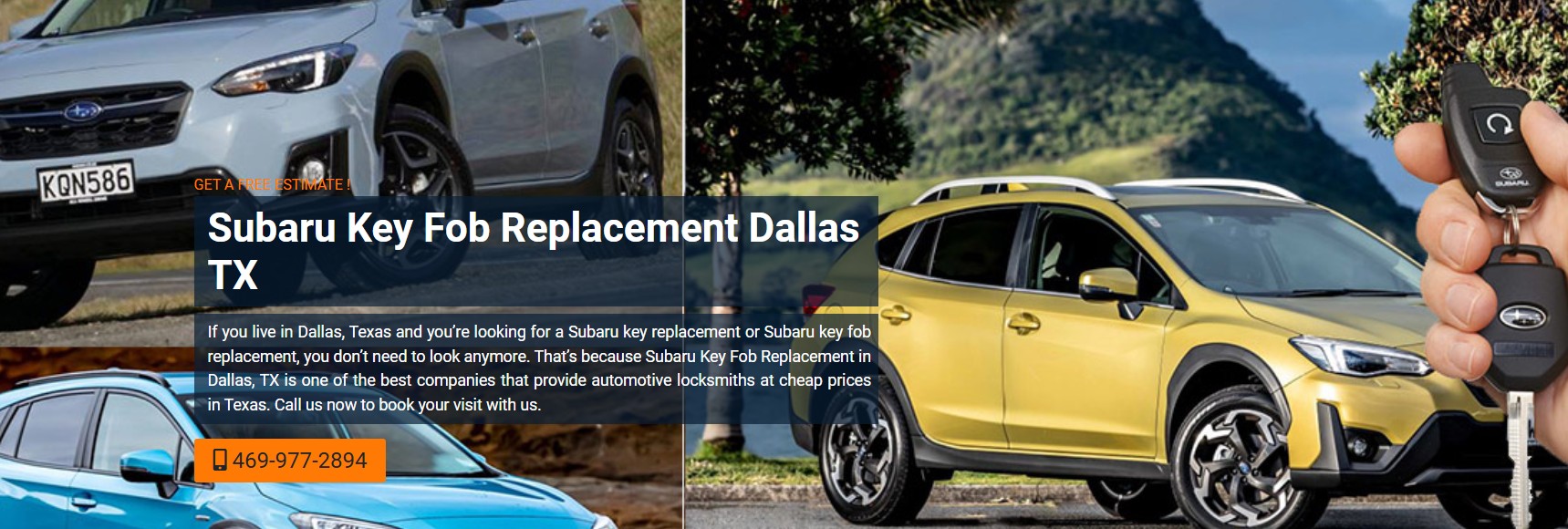 Subaru Key Replacement - Business Photo