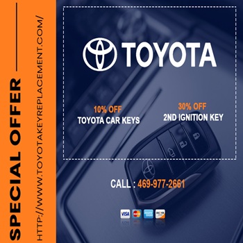 Toyota Key Replacement - Locksmith in Dallas