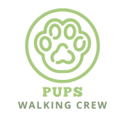 pups walking crew - Logo