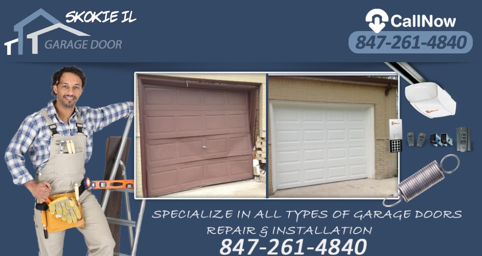 Skokie IL Garage Door - Business Photo